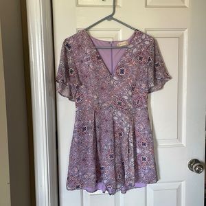 Paisley romper